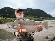 September big Rainbow trout Slovenia